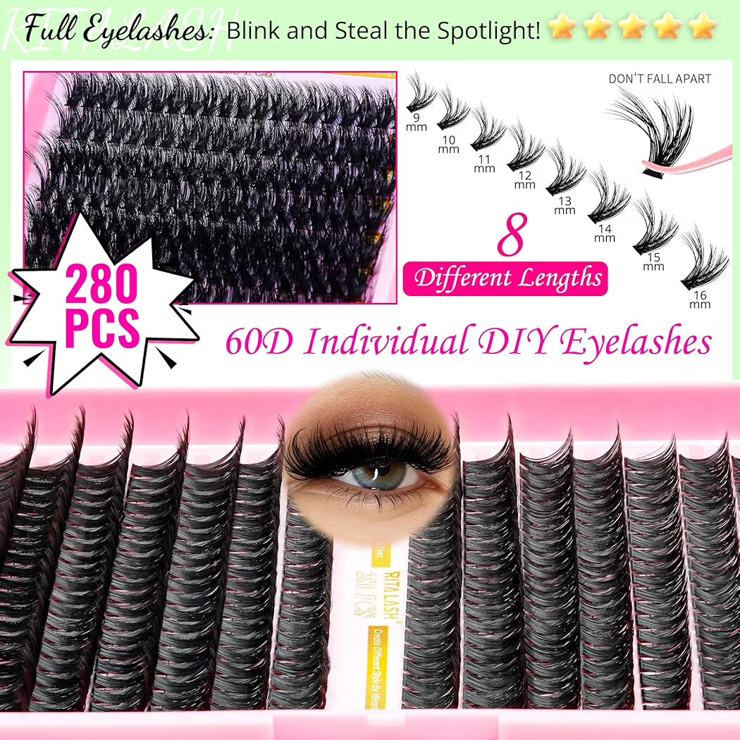 Multi Color DIY Lash Kit