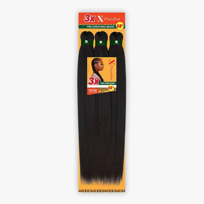 Outre Xpression Pre-Stretched Braiding Hair - 3X's Pack
