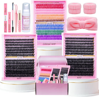 Multi Color DIY Lash Kit