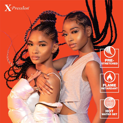 Outre Xpression Pre-Stretched Braiding Hair - 3X's Pack