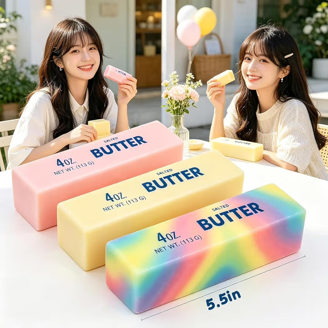 Butter Squishy, Squeeze, Stress relief.